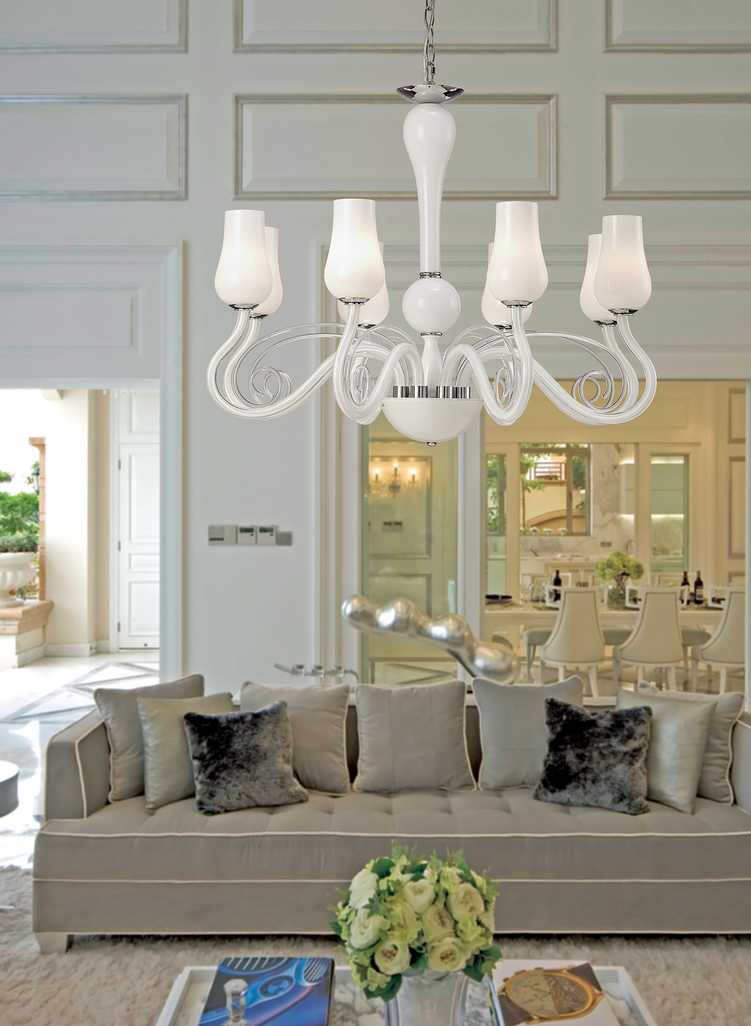 Perris Ceiling Lights Diyas Multi Arm Fittings